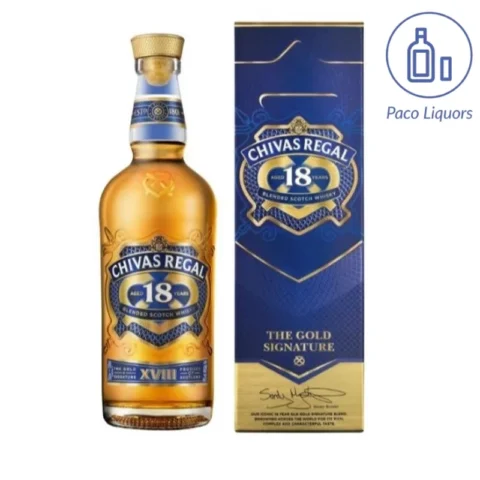 1L Chivas Regal 18 Years Old Scotch Whisky 40%abv 1000ml