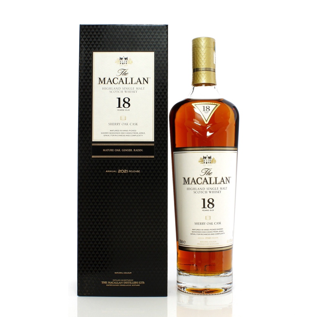 Macallan 18 Years Sherry Oak