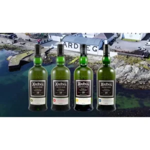 Ardbeg ‘Traigh Bhan’ 19 Year Old Single Malt Scotch Whisky series 1 to 4