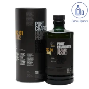 Bruichladdich Port Charlotte SC:01 2012, 9 Year Old Islay Single Malt Scotch Whisky  (70cl, 55.2%)