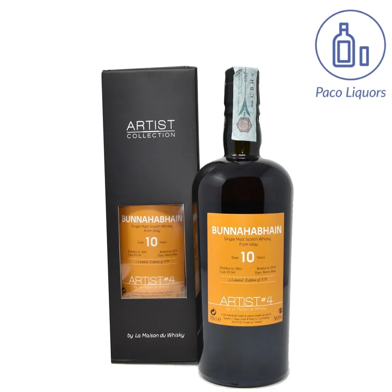 Bunnahabhain 2003 LMDW Artist No. 4 10 years old Single Malt Scotch Whisky