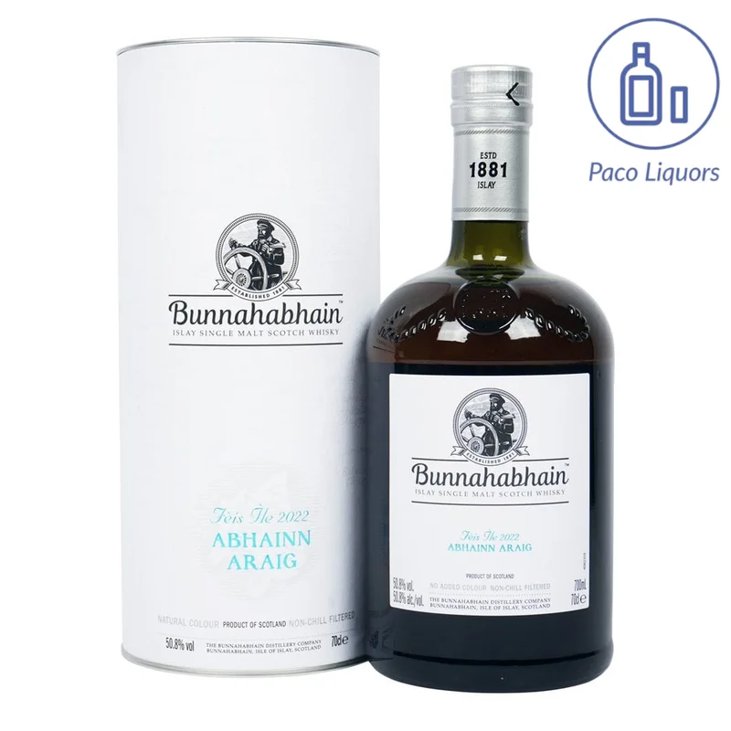 Bunnahabhain Abhainn Araig - Fèis Ìle 2022 50.8% vol 700ml Single Malt Scotch Whisky