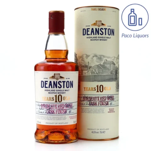 Deanston 10 Year Old Bordeaux Red Wine Finish Single Malt Whisky