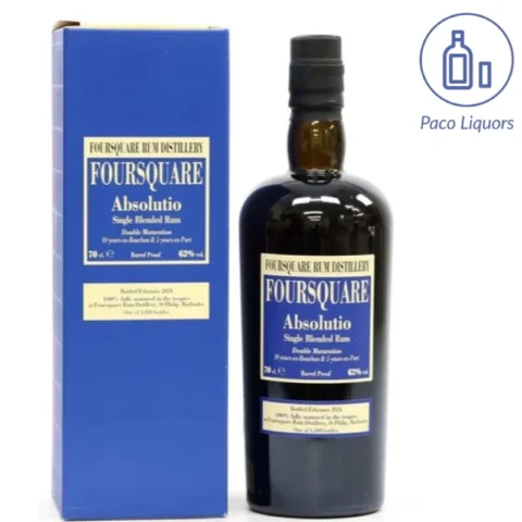 Foursquare 15 Year Old Absolutio Single Blend Rum Limited Edition 700ml abv 62%