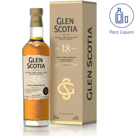 Glen Scotia 18 Year Old Single Malt Whisky 700ml