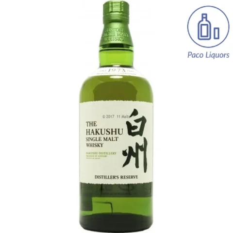 Hakushu 12 Year Old Single Malt Whisky (with gift box) 700ml