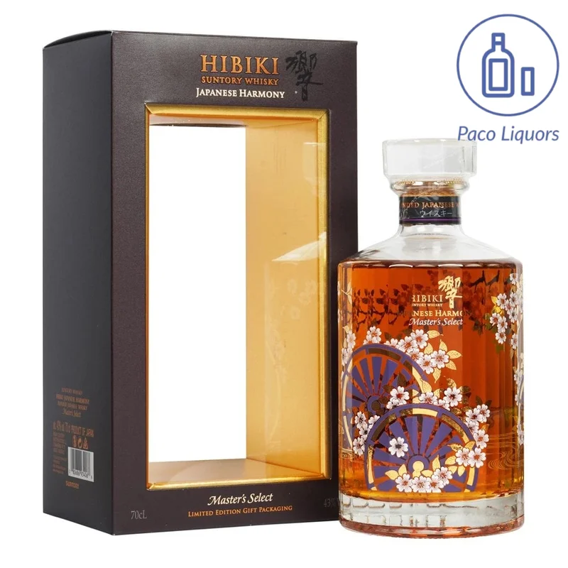 Hibiki Harmony Master's Select Limited Edition with Gift box Japanese Whisky Suntory Whisky 700ml