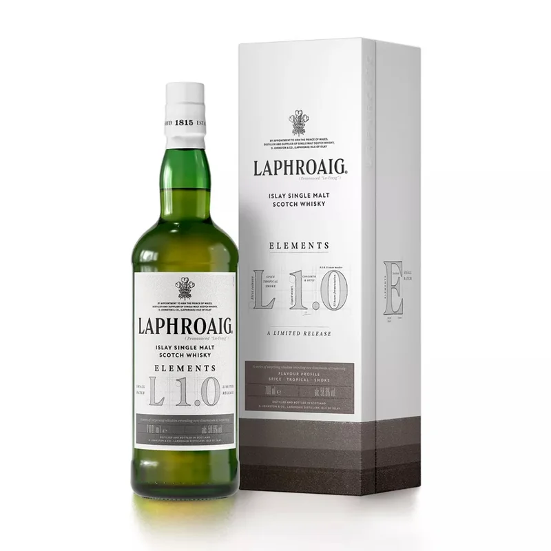 Laphroaig Elements 1.0 Whisky Limited Release  (70cl, 58.6%)