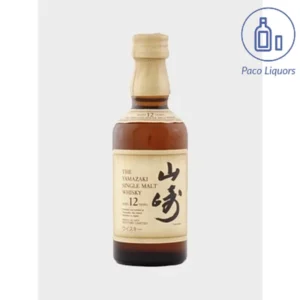 Mini Suntory Yamazaki 12 Year Single Malt Japanese Whisky 50ml Yamazaki 12 Miniature