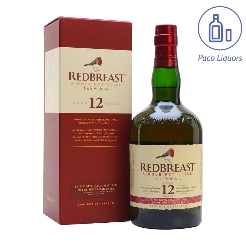 Redbreast 12 Years Single Pot Still Irish Whisky