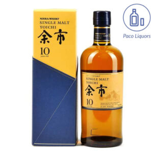 Nikka Yoichi 10 Year Old Single Malt Japanese Whisky – 70cl 45%