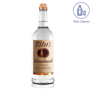 1L Tito’s Handmade Vodka large bottle 1000ml 40%abv