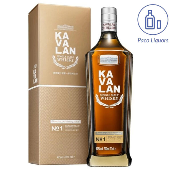 Kavalan Distillery Select No. 1 Whisky 40%abv 700ml