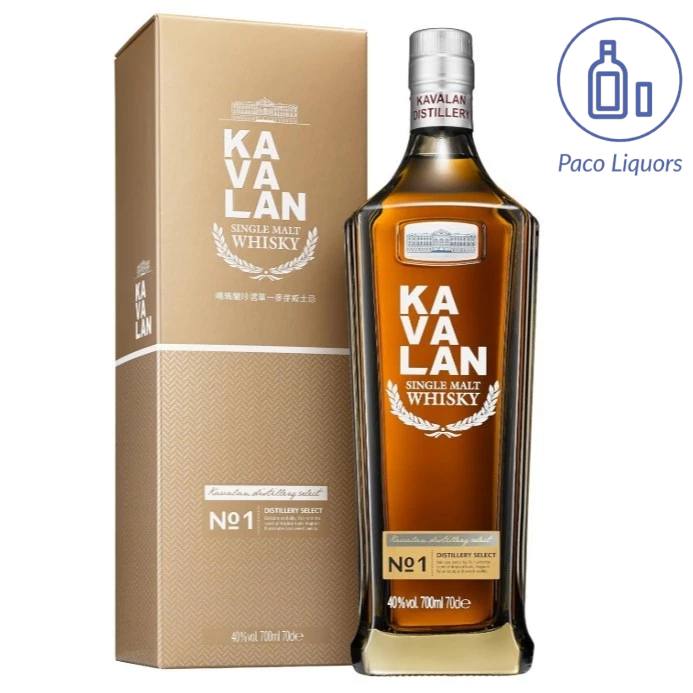 Kavalan Distillery Select No. 1 Whisky 40%abv 700ml