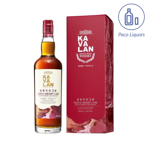 Kavalan Triple Sherry Cask Single Malt Whisky 700ml