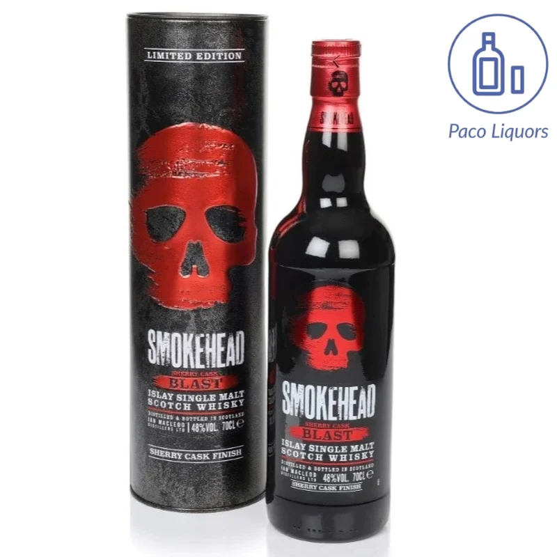 Smokehead Sherry Cask Blast Single Malt Whisky Limited Edition 700ml (with box)