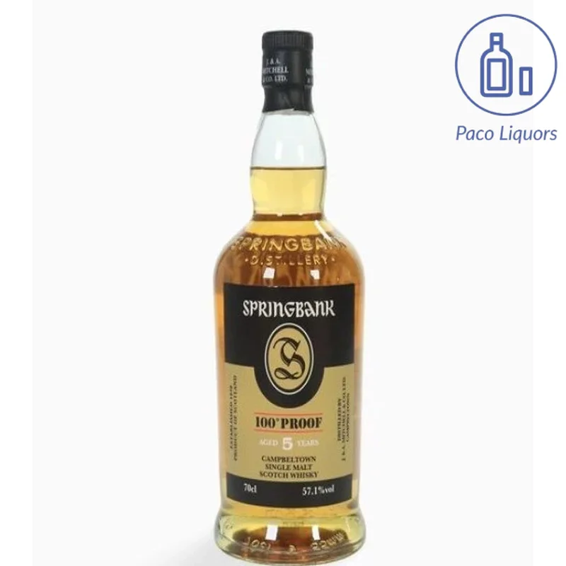 Springbank 5 Year Old (100 Proof) 57.1abv 700ml whisky